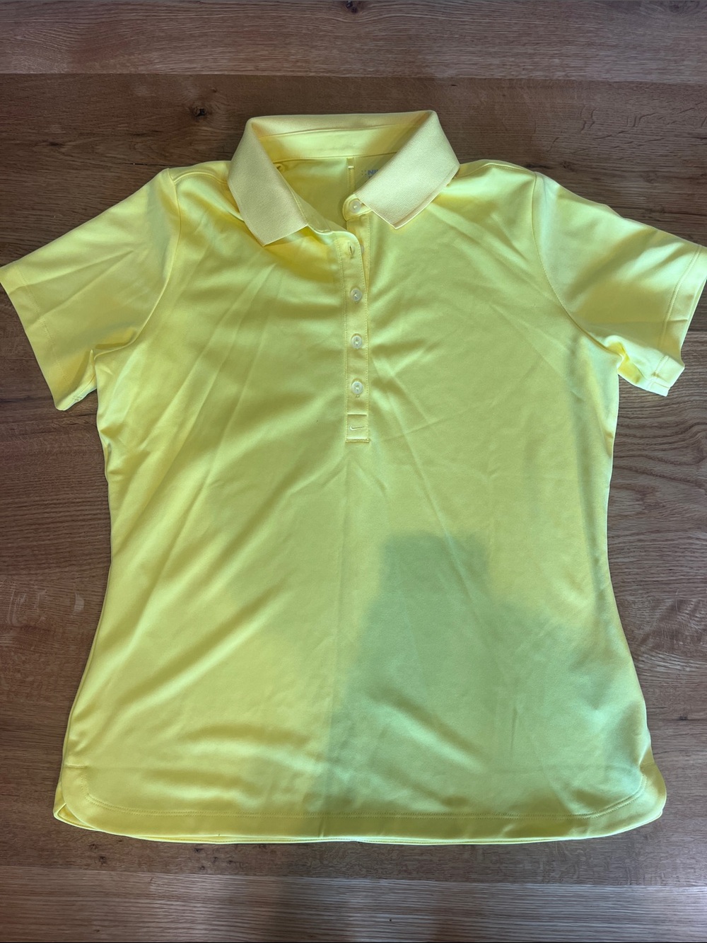Women's Yellow Polo Top - Classic Short Sleeve